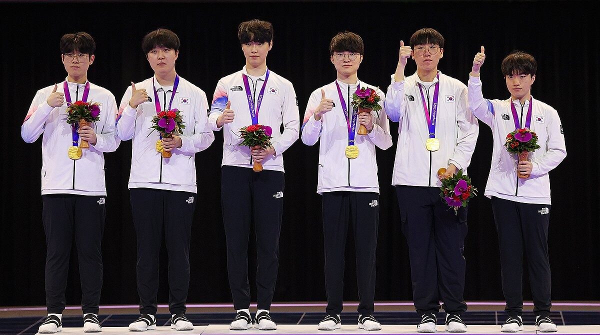 Đội hình chính thức của đội tuyển Liên Minh Huyền Thoại Hàn Quốc tham dự ASIAD 2026