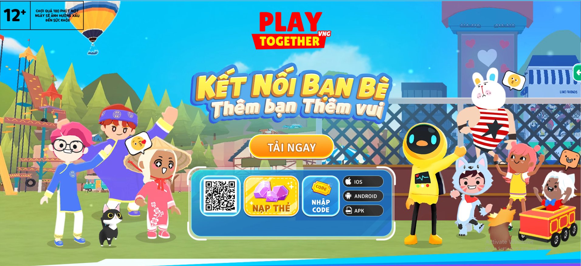 Hướng dẫn nhanh các cách cài đặt game Play Together VNG PC phổ biến