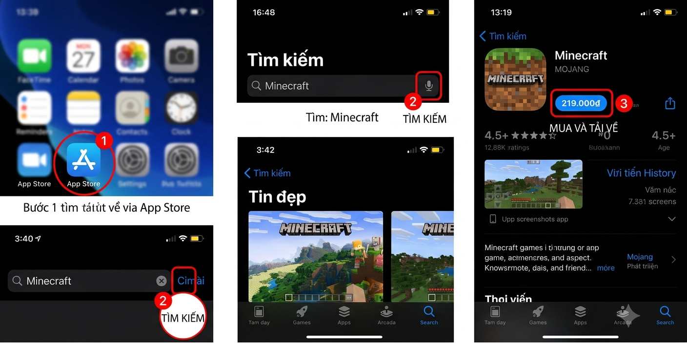Hãy thực hiện mua trực tiếp ngay trên App Store